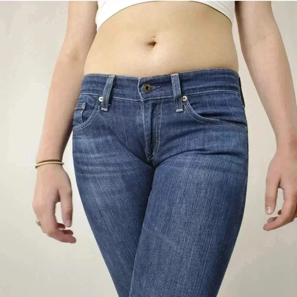 AG Adriano Goldschmied " The Tomboy " Cropped Jeans - 26 - Picture 8 of 16